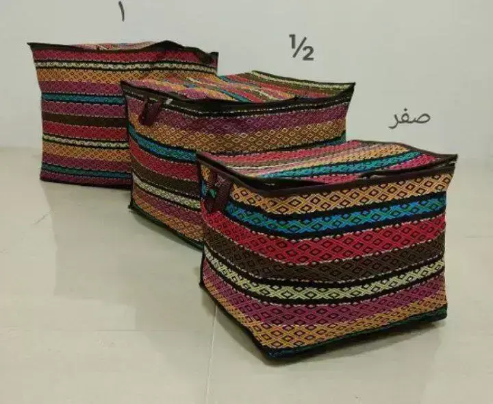 کاور رختخواب جاجیمی (بقچه) سایز صفر با ابعاد 25 × 25 × 50 سانتیمتر - 1