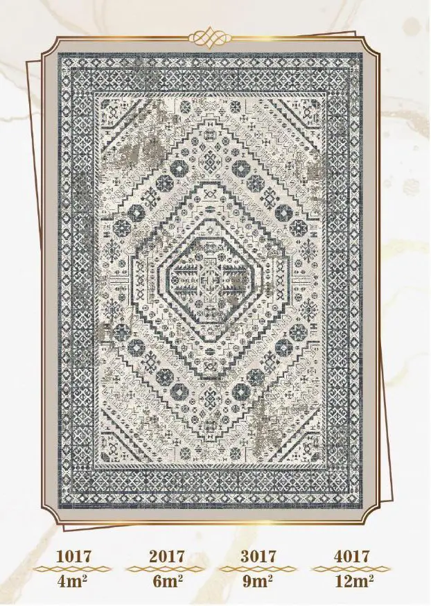 روفرشی کشدار مخمل شانل تراکم بالا (کاور فرش) کد A017 - 1