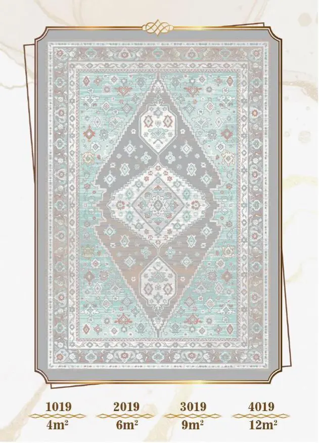 روفرشی کشدار مخمل شانل تراکم بالا (کاور فرش) کد A019 - 1