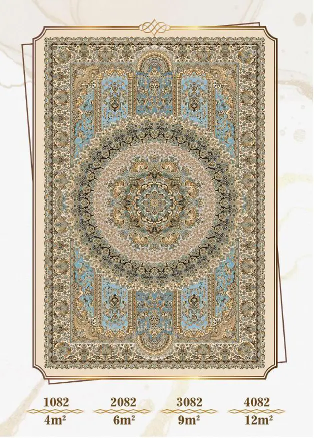 روفرشی کشدار مخمل شانل تراکم بالا (کاور فرش) کد A082 - 1