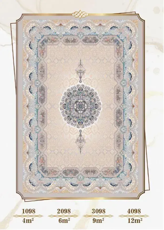 فرشینه ترمزدار و ریشه‌دار طرح النا کد A098 - 1