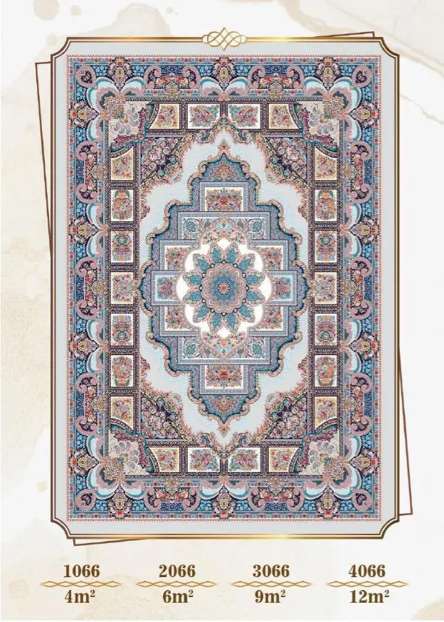 روفرشی کشدار مخمل شانل تراکم بالا (کاور فرش) کد A066 - 1