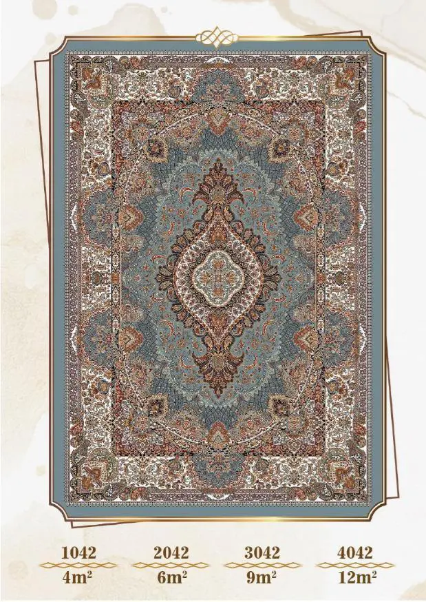 روفرشی کشدار مخمل شانل تراکم بالا (کاور فرش) کد A042 - 1