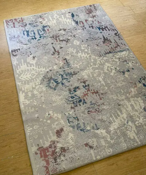 روفرشی کشدار مخمل شانل تراکم بالا (کاور فرش) کد A074 - 1