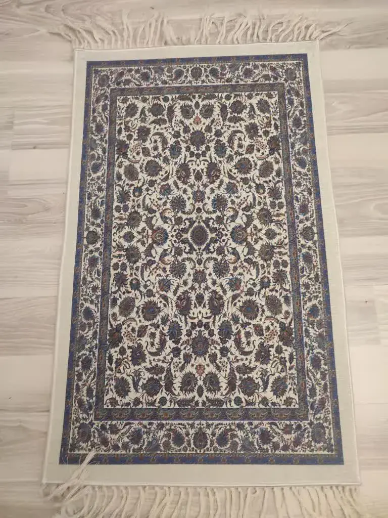 پادری ترمز دار رنگ کرم سایز 50 در 80 مدل نگین‌رخ - 1