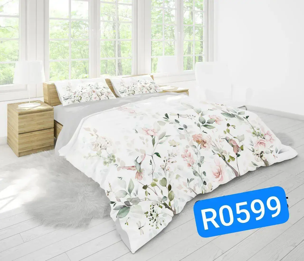 ست روتختی طرح گل ریز  کد R0599 - 1