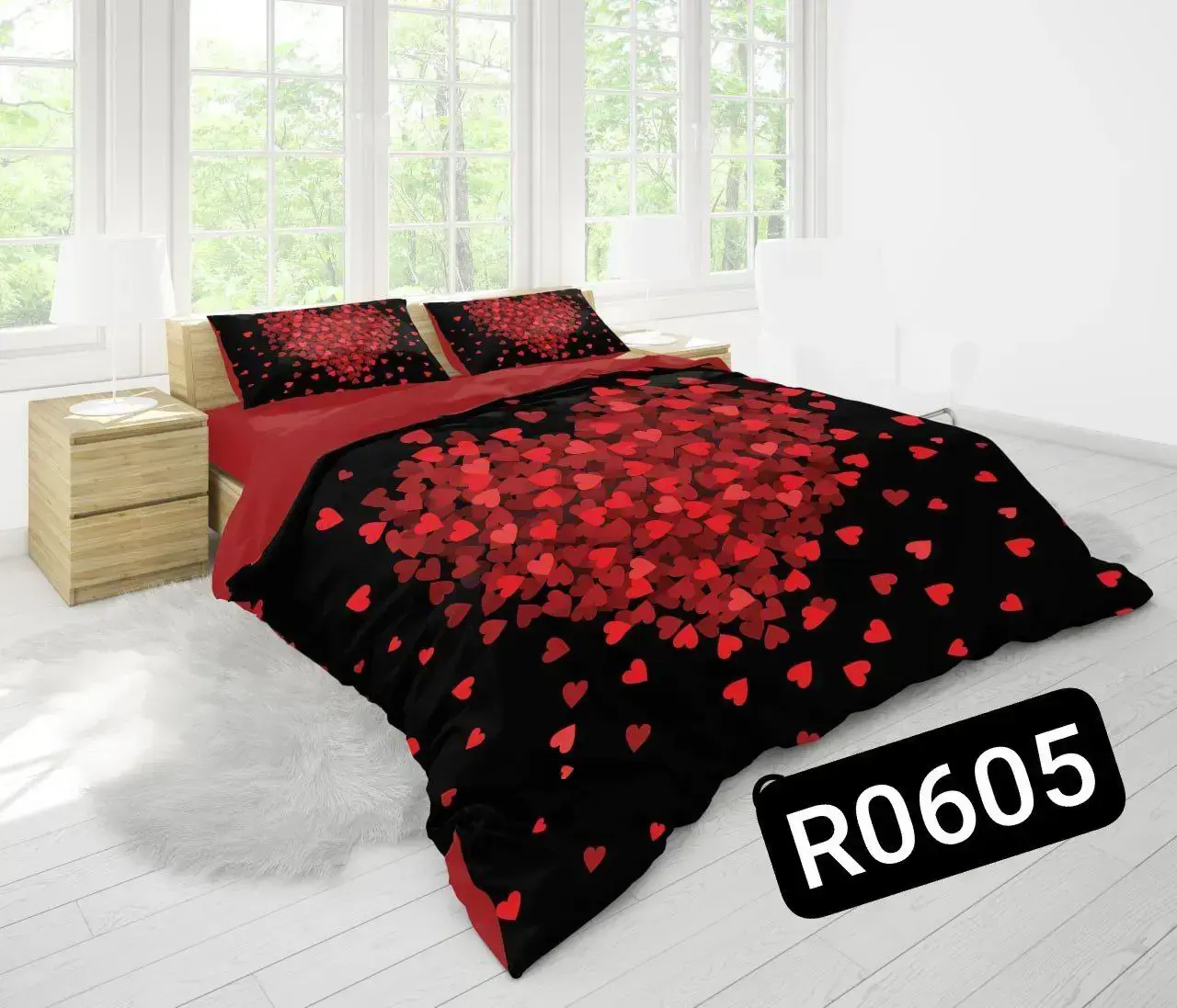 ست رو تختی یک نفره و دو نفره شیک کد R0605 - 1