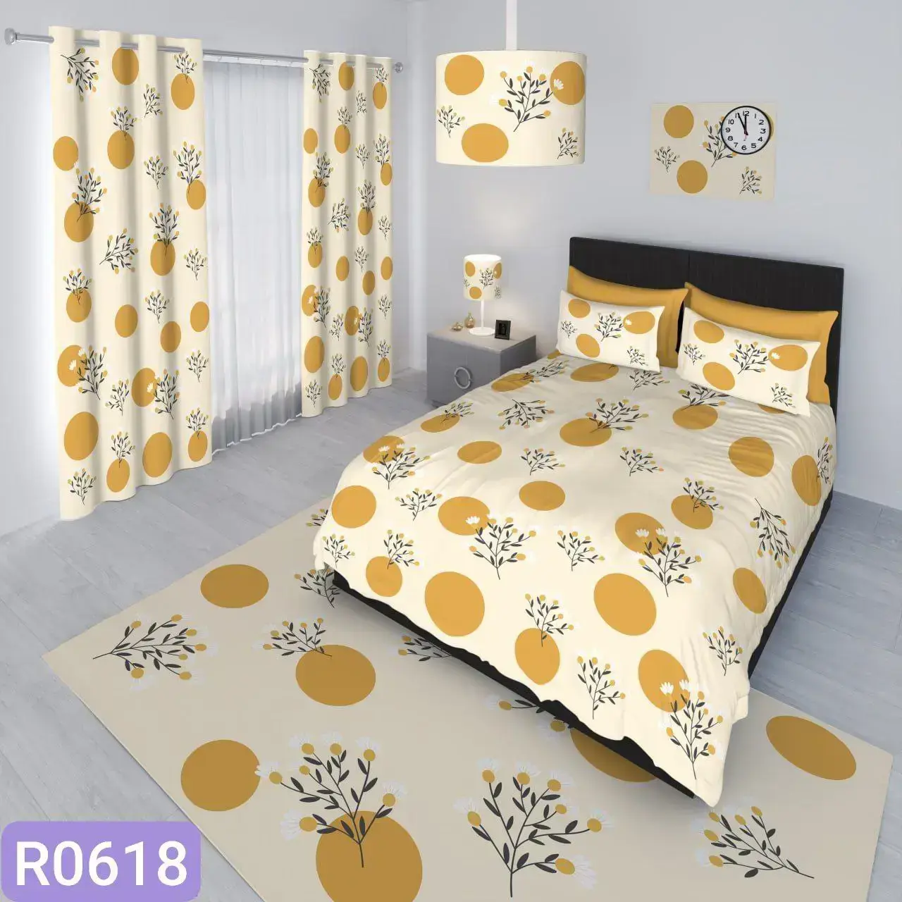 ست روتختی  شیک مینیمال کد R0618 - 1