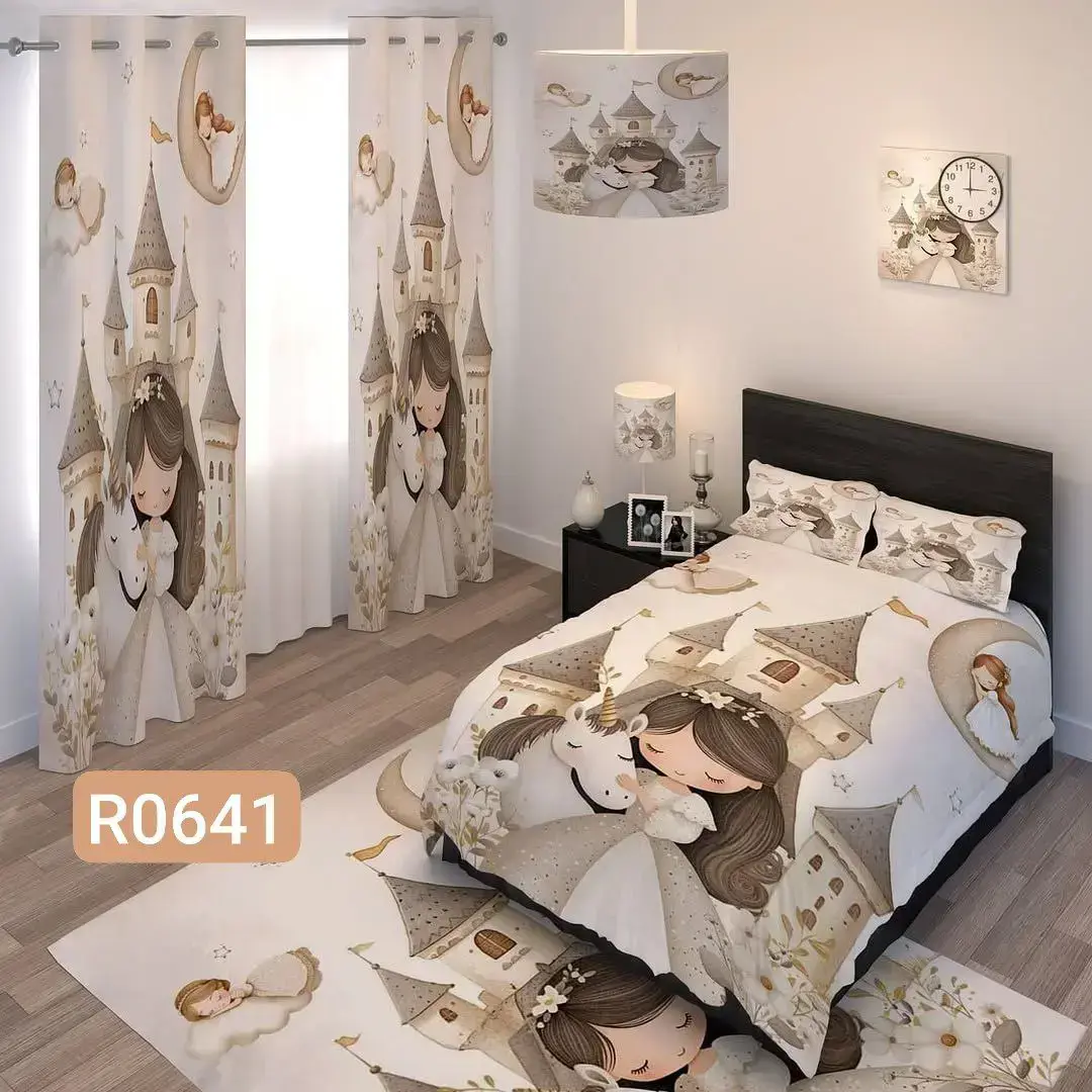 ست رو تختی یونیکورن کد R0641 - 1