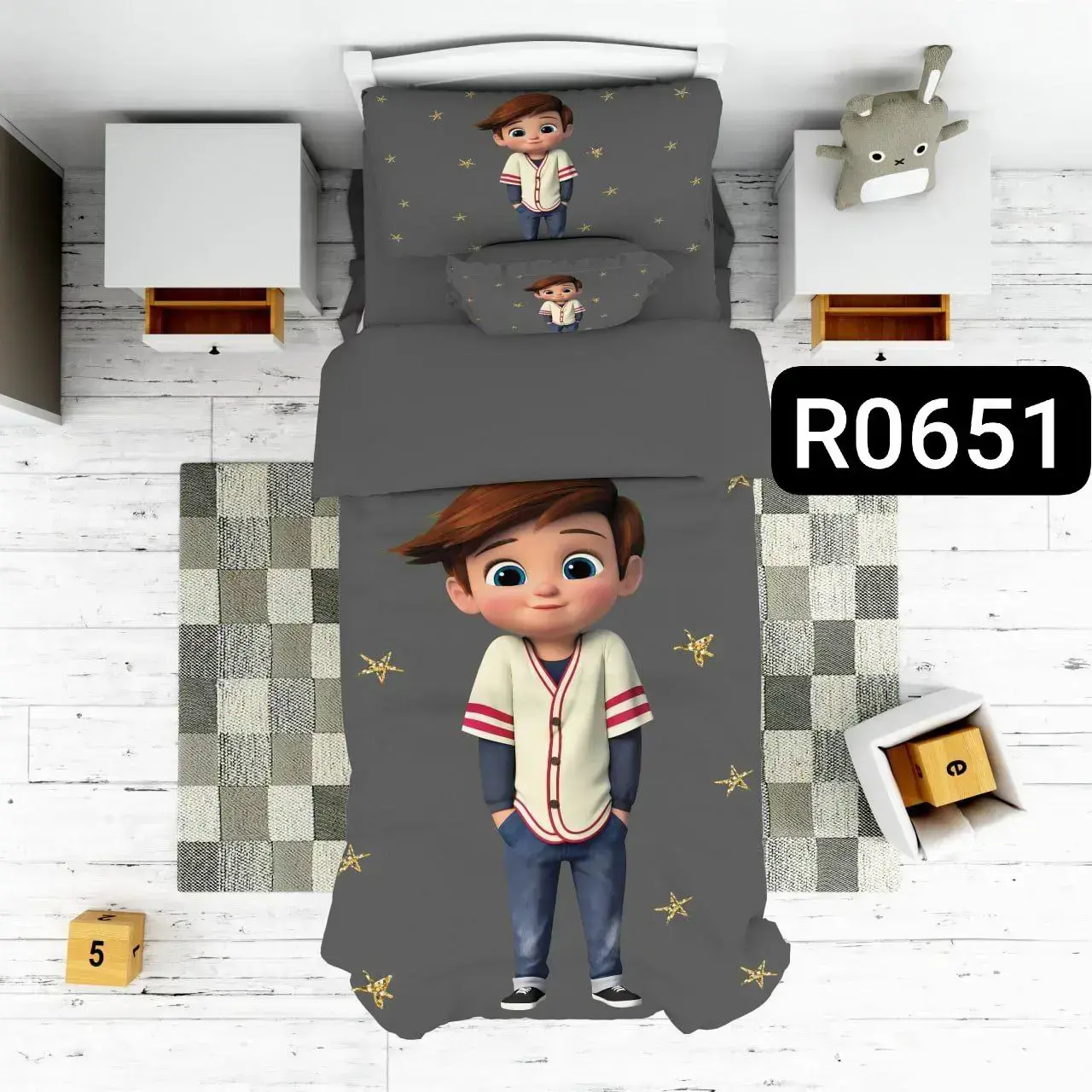 ست رو تختی پسرانه آرتا کد R0651 - 1