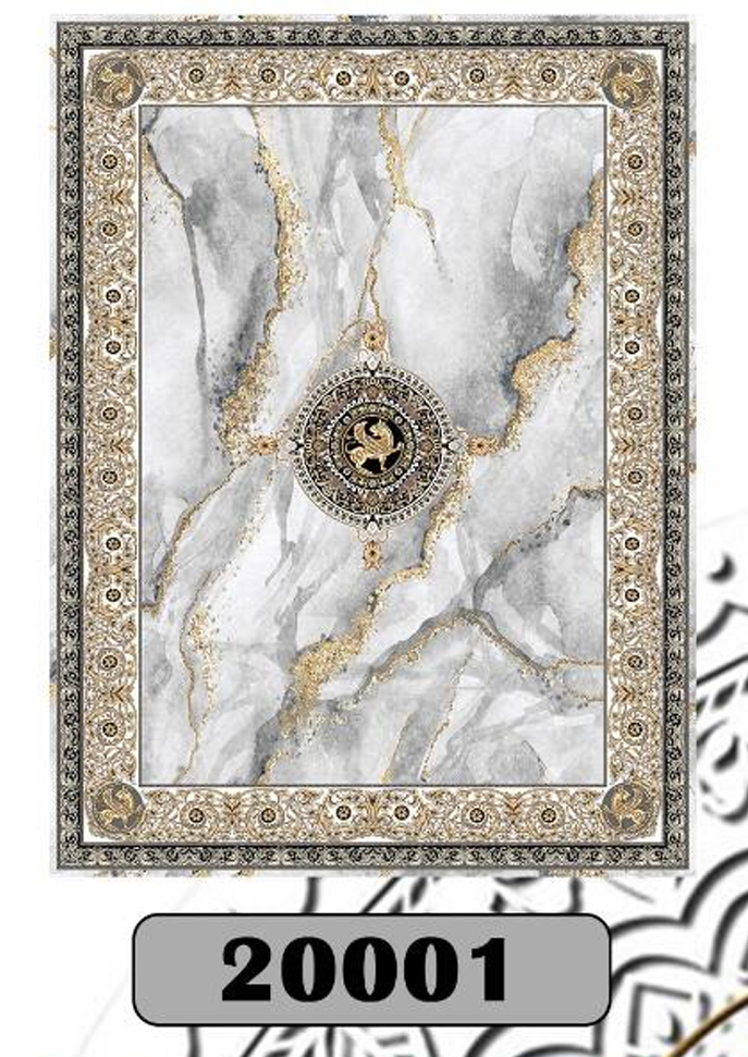 رومیزی مخمل شانل درجه یک B20001 - 1