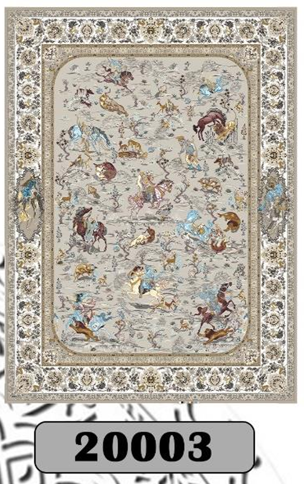 رومیزی مخمل شانل درجه یک B20003 - 1