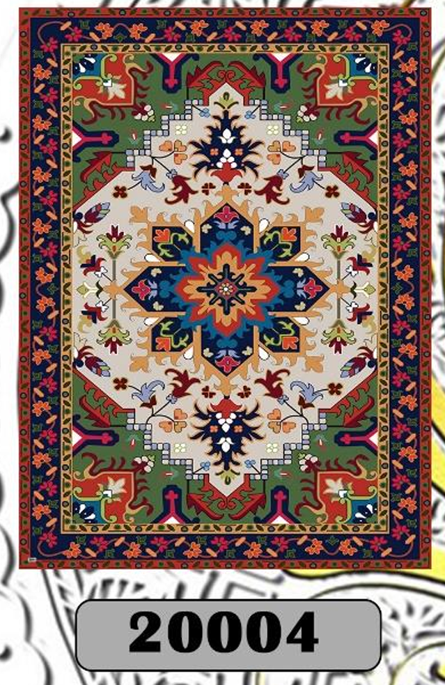 رومیزی مخمل شانل درجه یک B20004 - 1