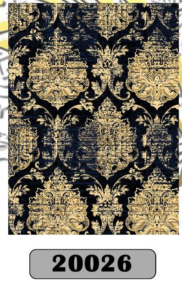 رومیزی مخمل شانل درجه یک B20026 - 1