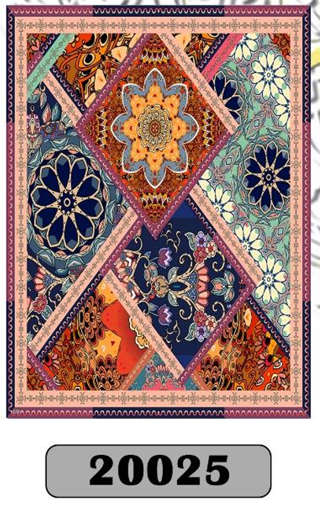 رومیزی مخمل شانل درجه یک B20025 - 1