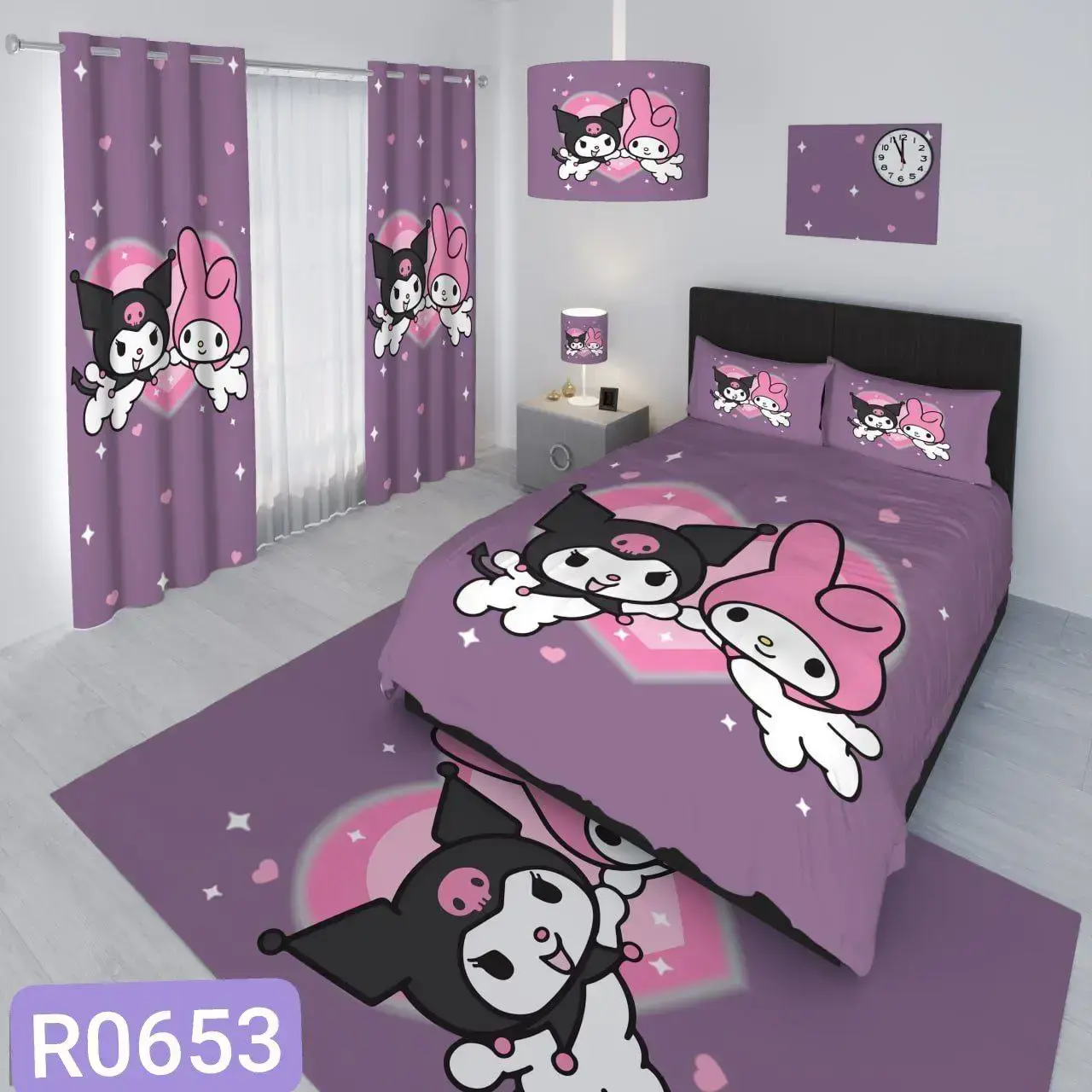 ست رو تختی دختران کرومی کد R0653 - 1