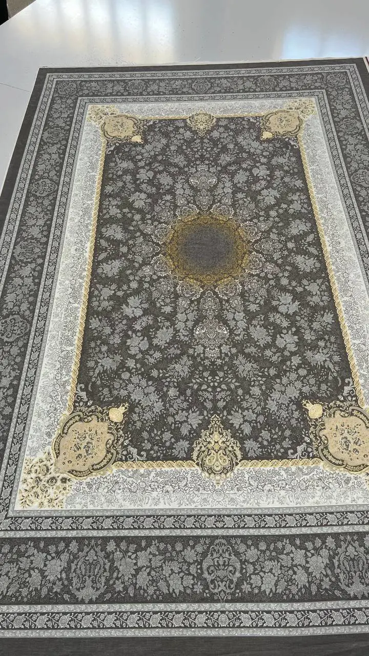 روفرشی کشدار مخمل شانل تراکم بالا (کاور فرش) کد A711 - 1