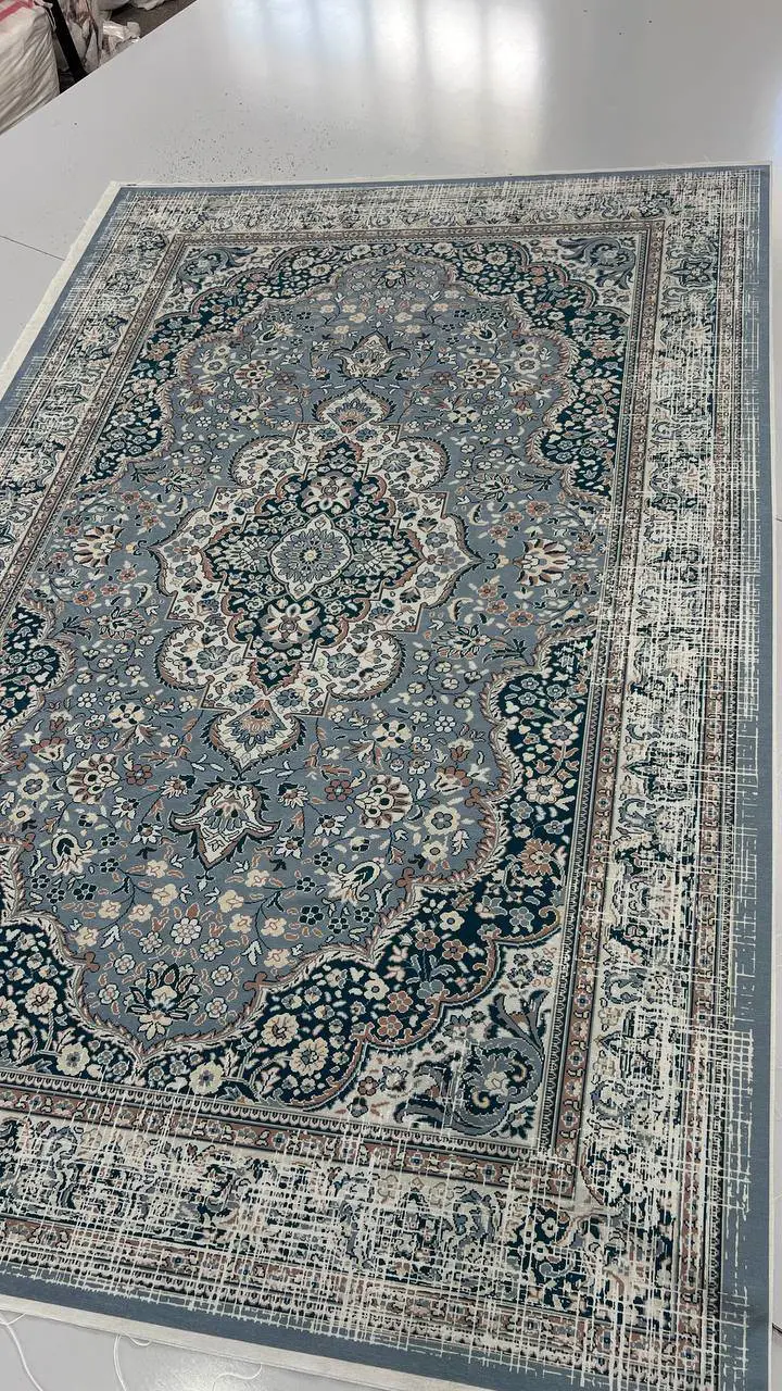 روفرشی کشدار مخمل شانل تراکم بالا (کاور فرش) کد A670 - 1