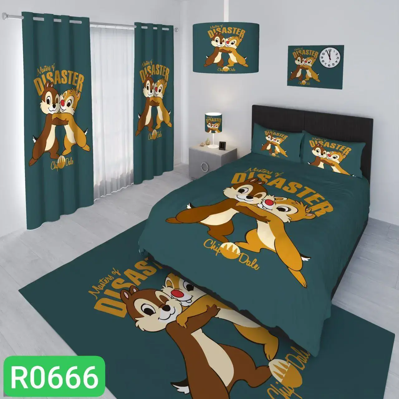 ست رو تختی سنجاب کد R0666 - 1