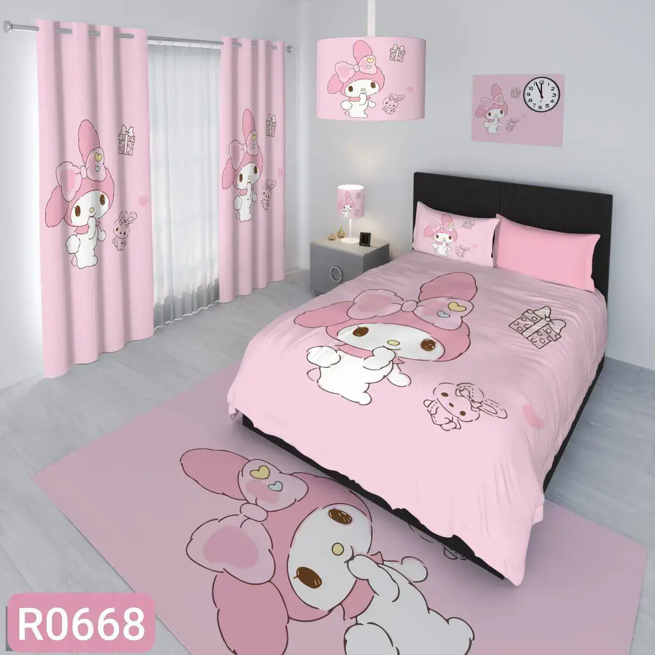 ست رو تختی خرگوش کد R0668 - 1