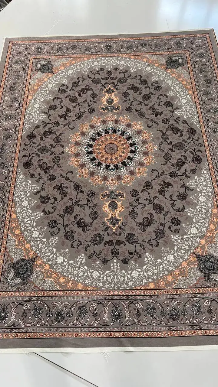 روفرشی کشدار مخمل شانل تراکم بالا (کاور فرش) کد A727 - 1