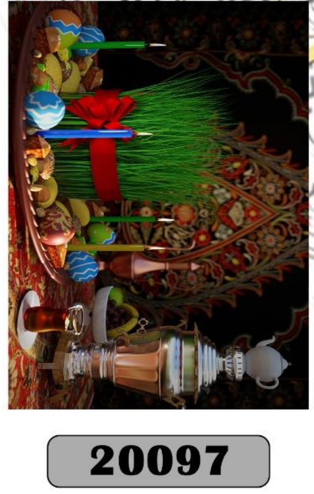 رومیزی مخمل شانل درجه یک کد B20097 - 1