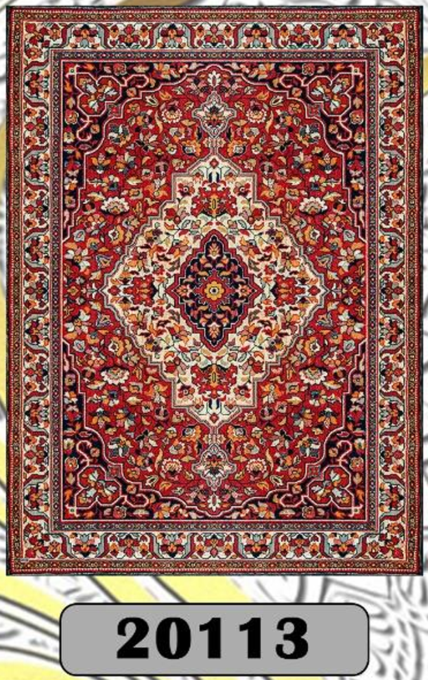 رومیزی مخمل شانل درجه یک کد B20113 - 1