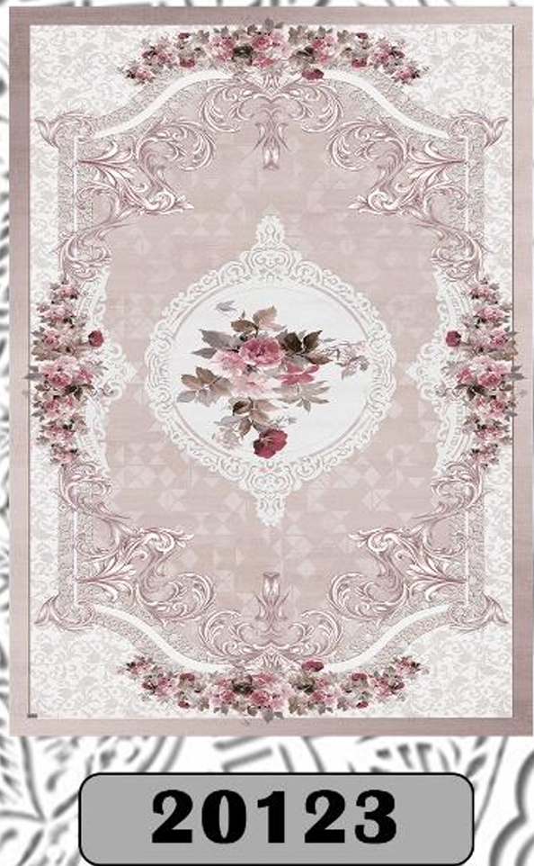 رومیزی مخمل شانل درجه یک کد B20123 - 1