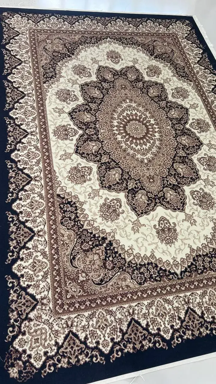 فرشینه ترمزدار و ریشه‌دار طرح الناز کد A661 - 1