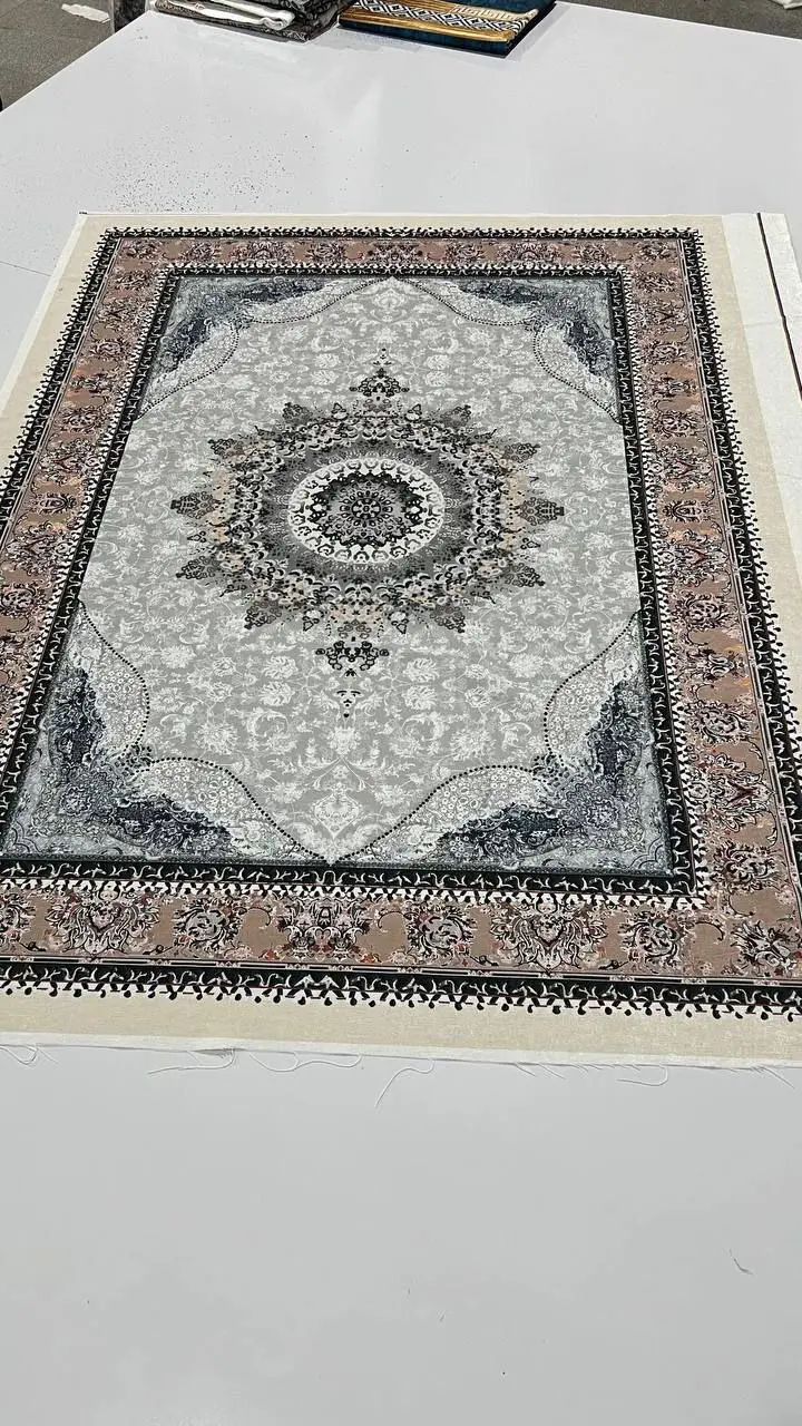 فرشینه ترمزدار و ریشه‌دار طرح صبا کد A642 - 1