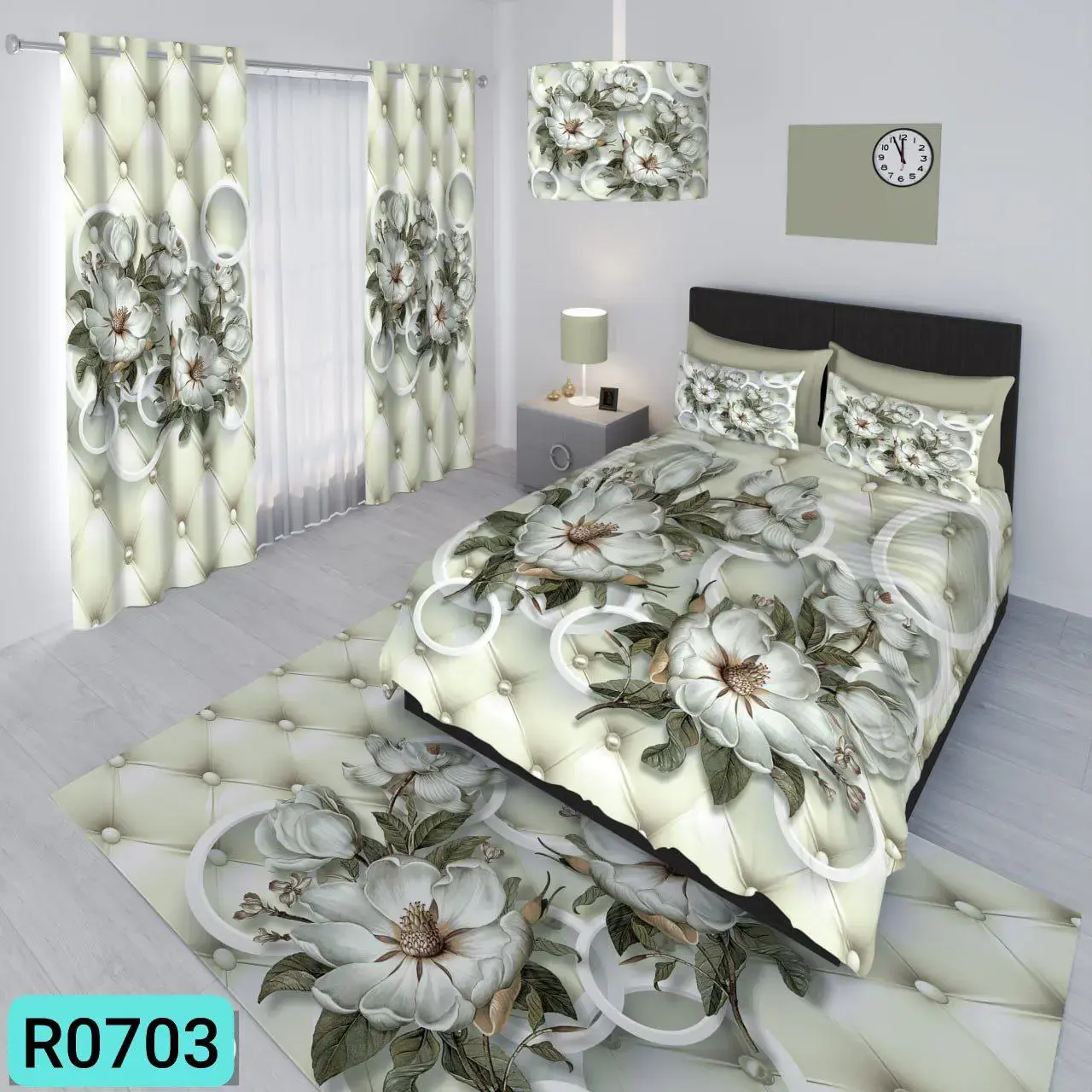 ست رو تختی مدرن کد R0703 - 1