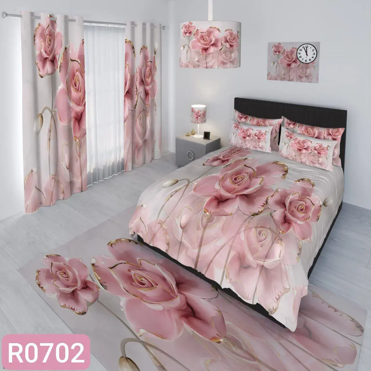 ست رو تختی مدرن کد R0702 - 1