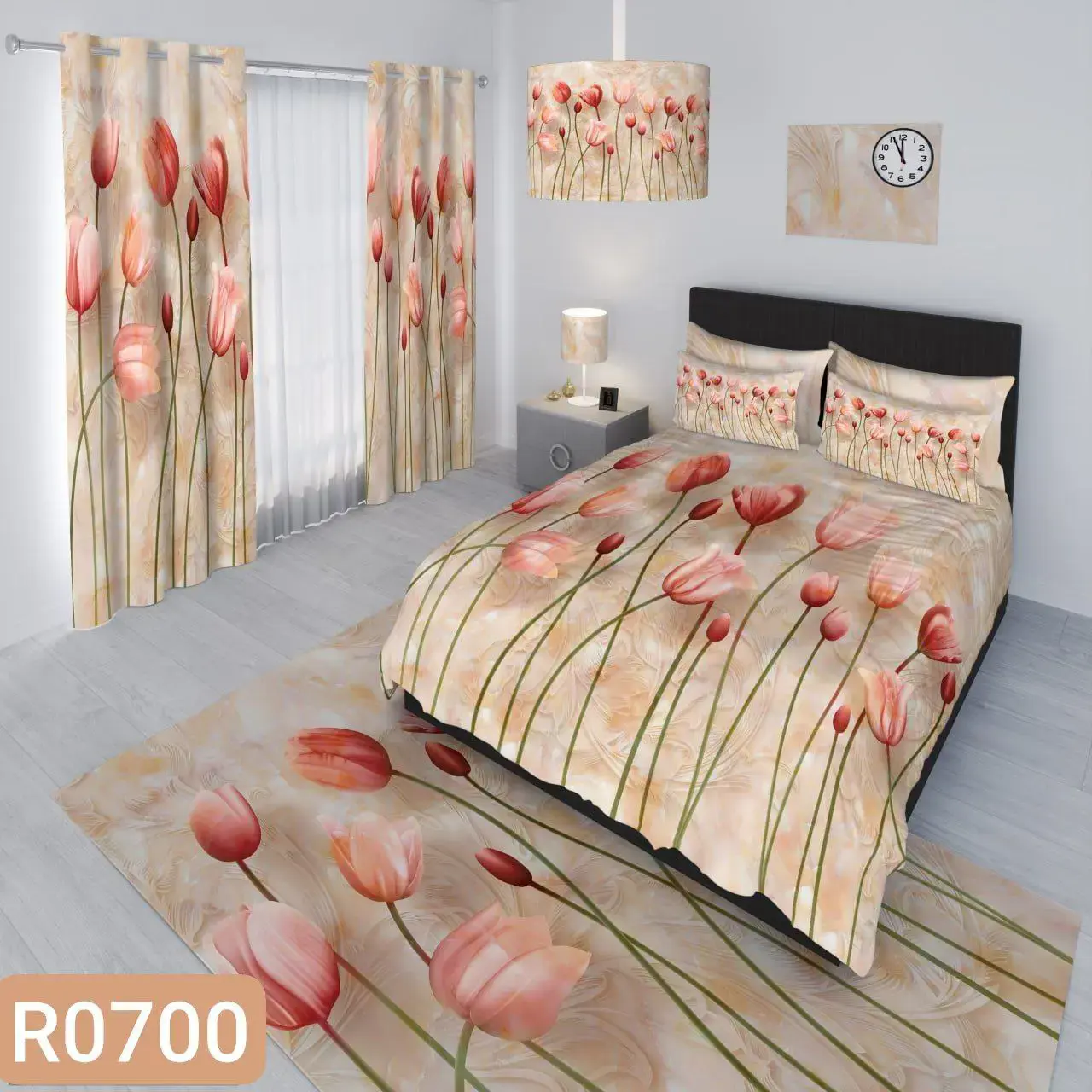 ست رو تختی مدرن کد R0700 - 1