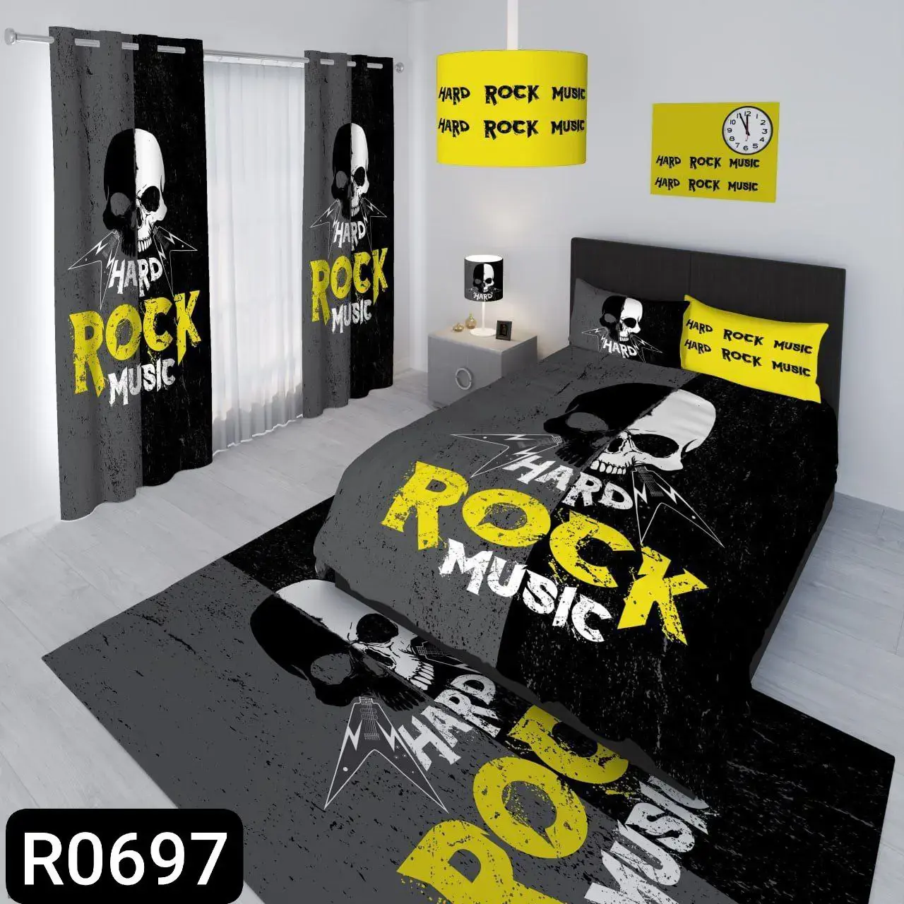 ست رو تختی rock کد R0697 - 1