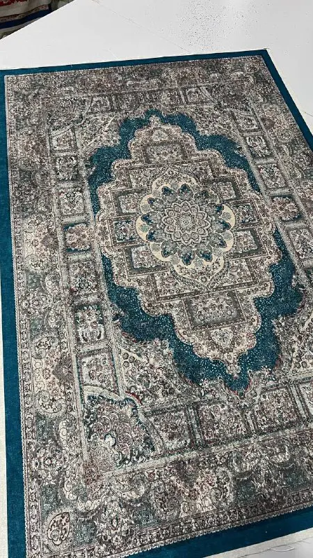 فرشینه ترمزدار و ریشه‌دار طرح مهسا کد A637 - 1