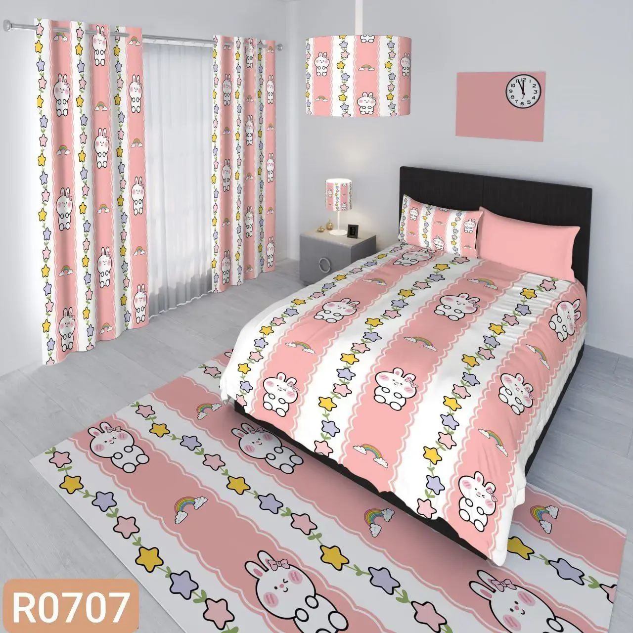 ست رو تختی استیکر کد R0707 - 1