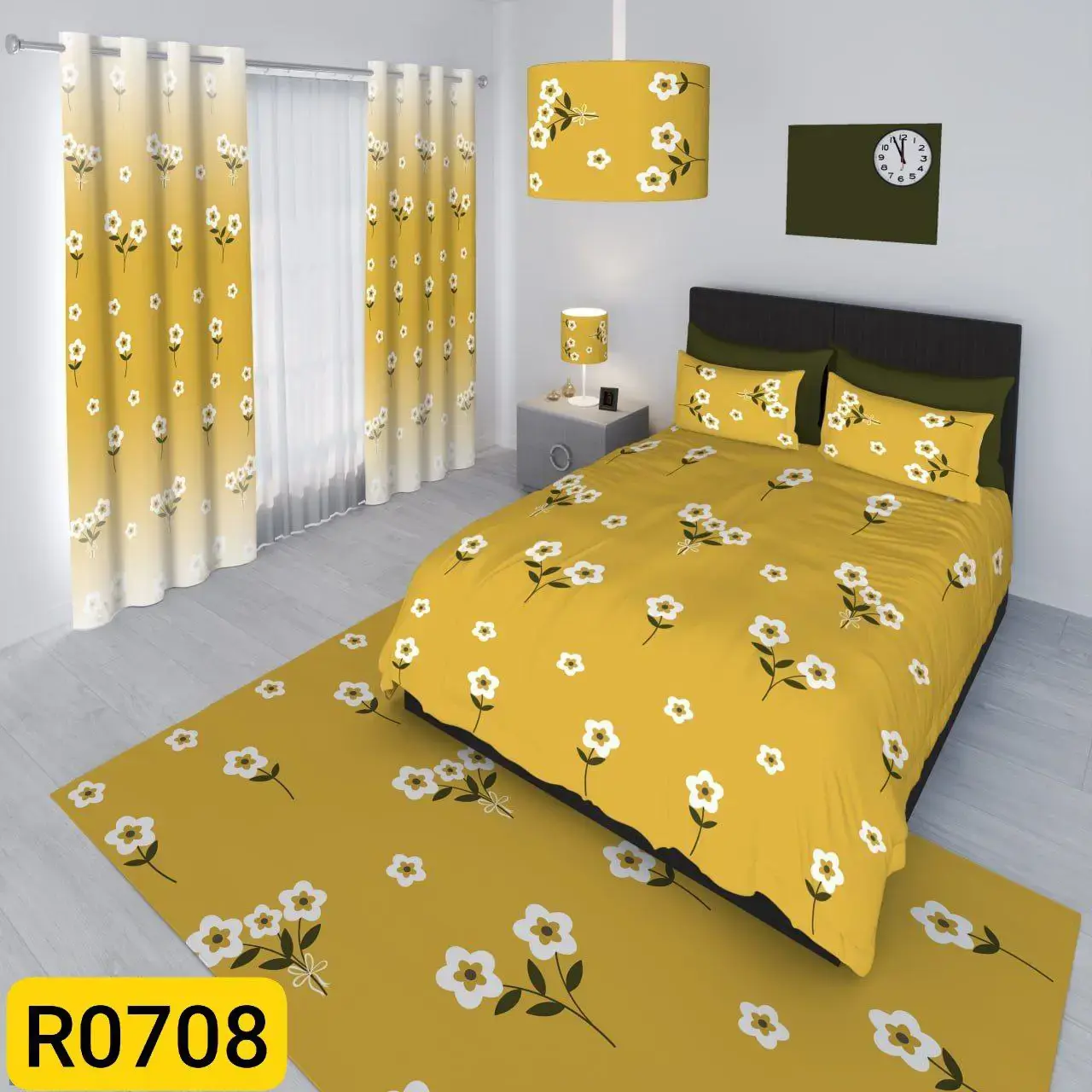 ست رو تختی مدرن کد R0708 - 1