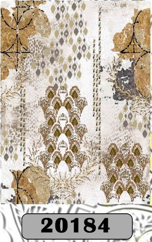 رومیزی مخمل شانل درجه یک کد B20184 - 1