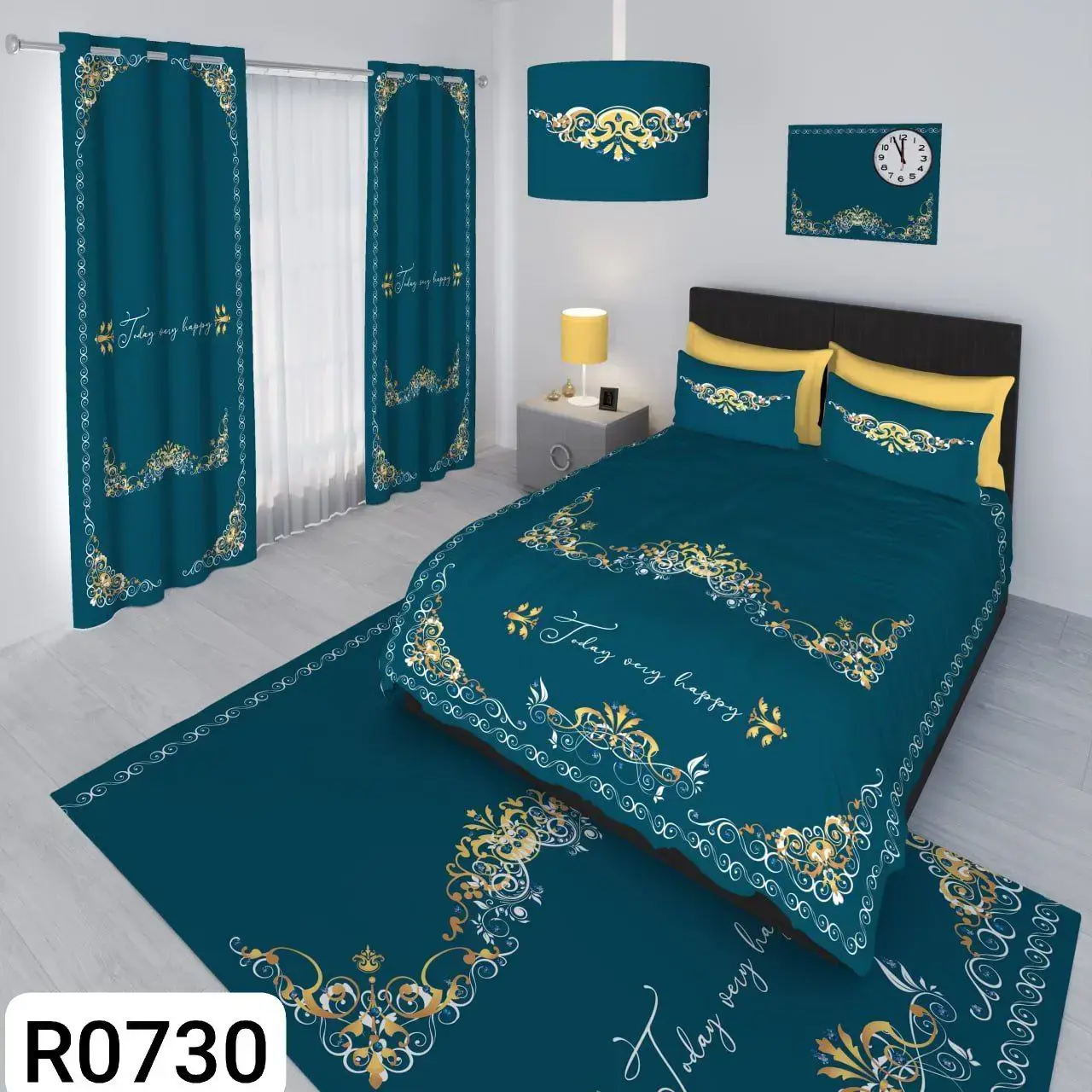 ست رو تختی مدرن کد R0730 - 1