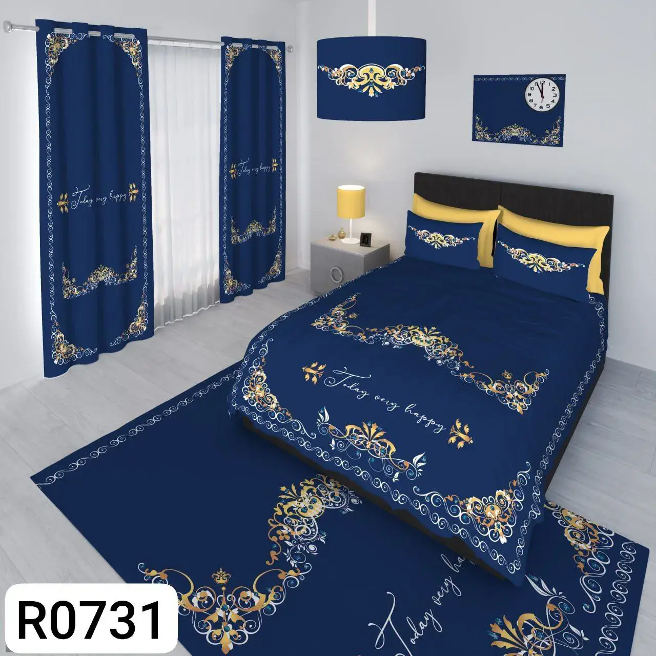 ست رو تختی مدرن کد R0731 - 1