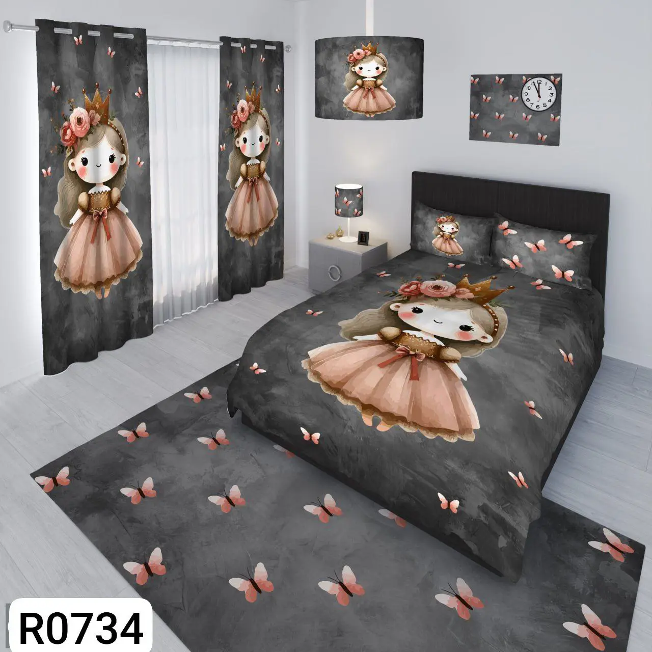 ست رو تختی دختر کد R0734 - 1