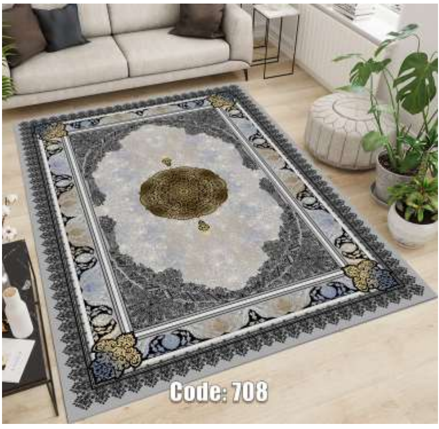 روفرشی کشدار مخمل شانل کد C708 - 1