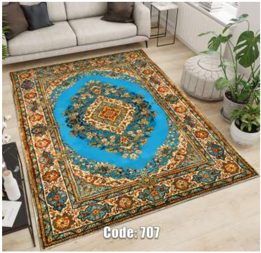 روفرشی کشدار مخمل شانل کد C707 - 1