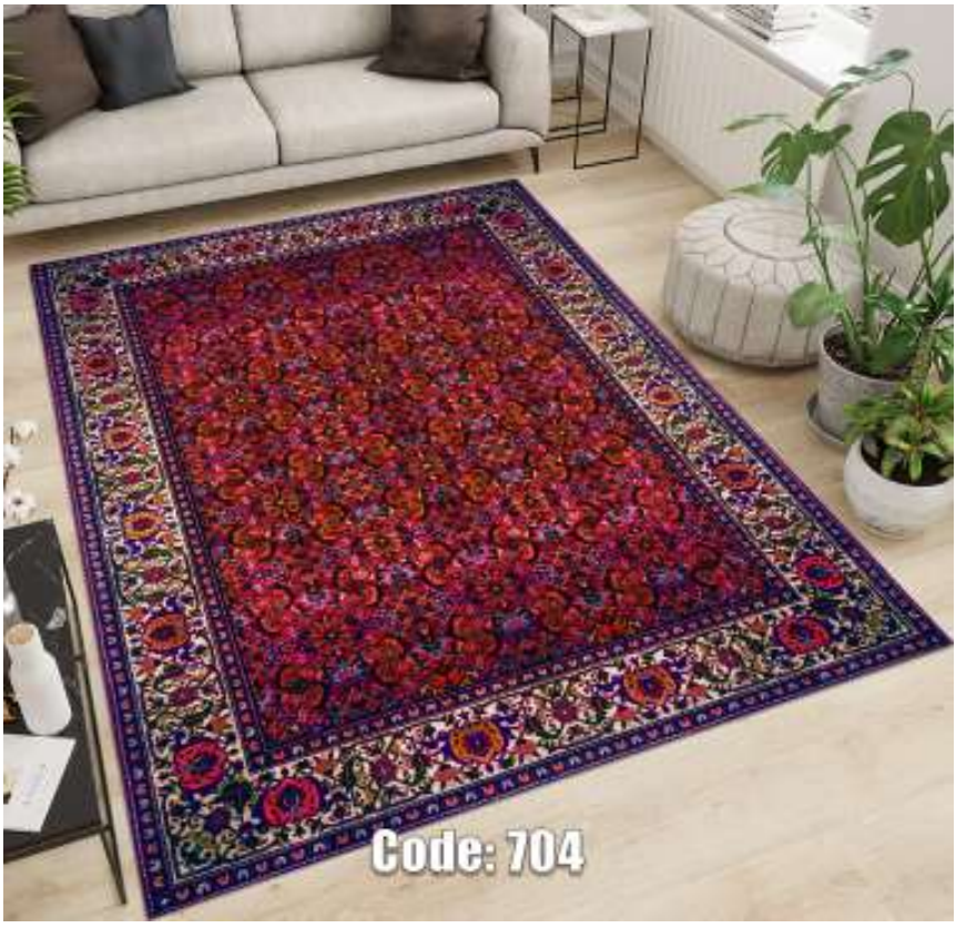 روفرشی کشدار مخمل شانل کد C704 - 1
