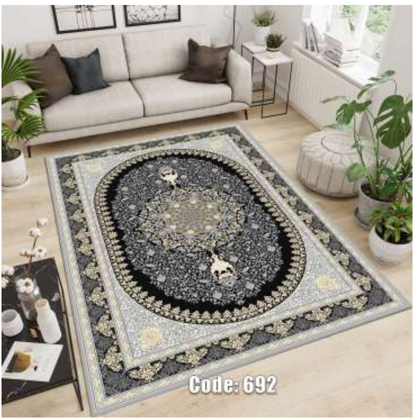 روفرشی کشدار مخمل شانل کد C692 - 1