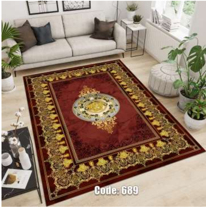 روفرشی کشدار مخمل شانل کد C689 - 1