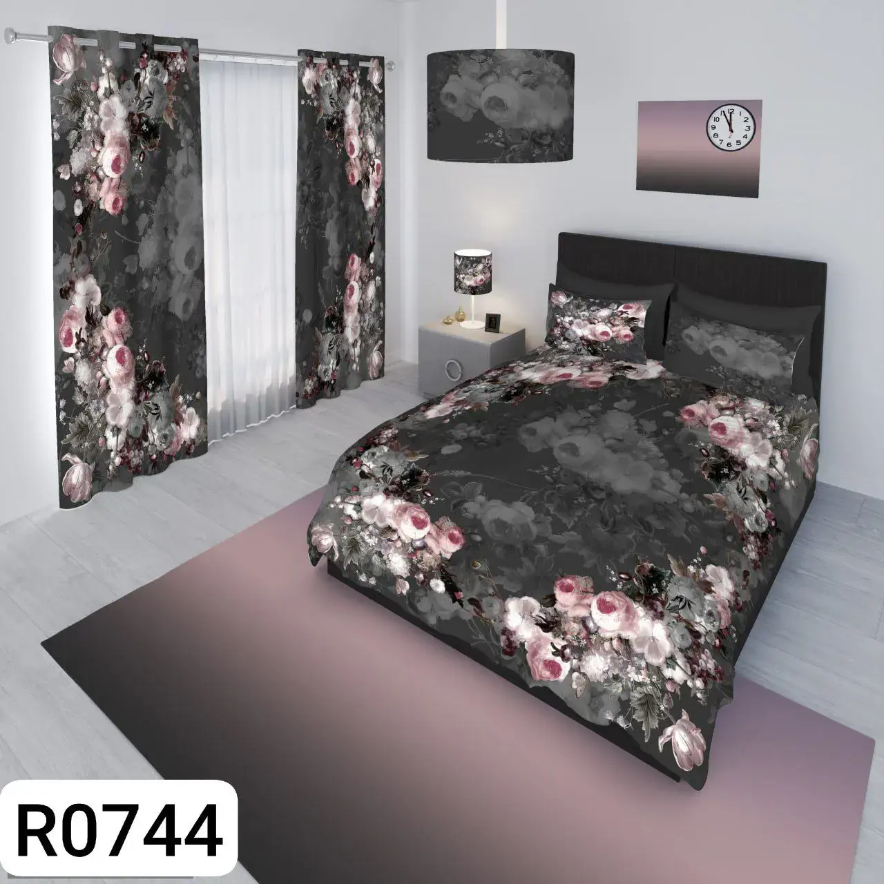 ست رو تختی مدرن کد R0744 - 1