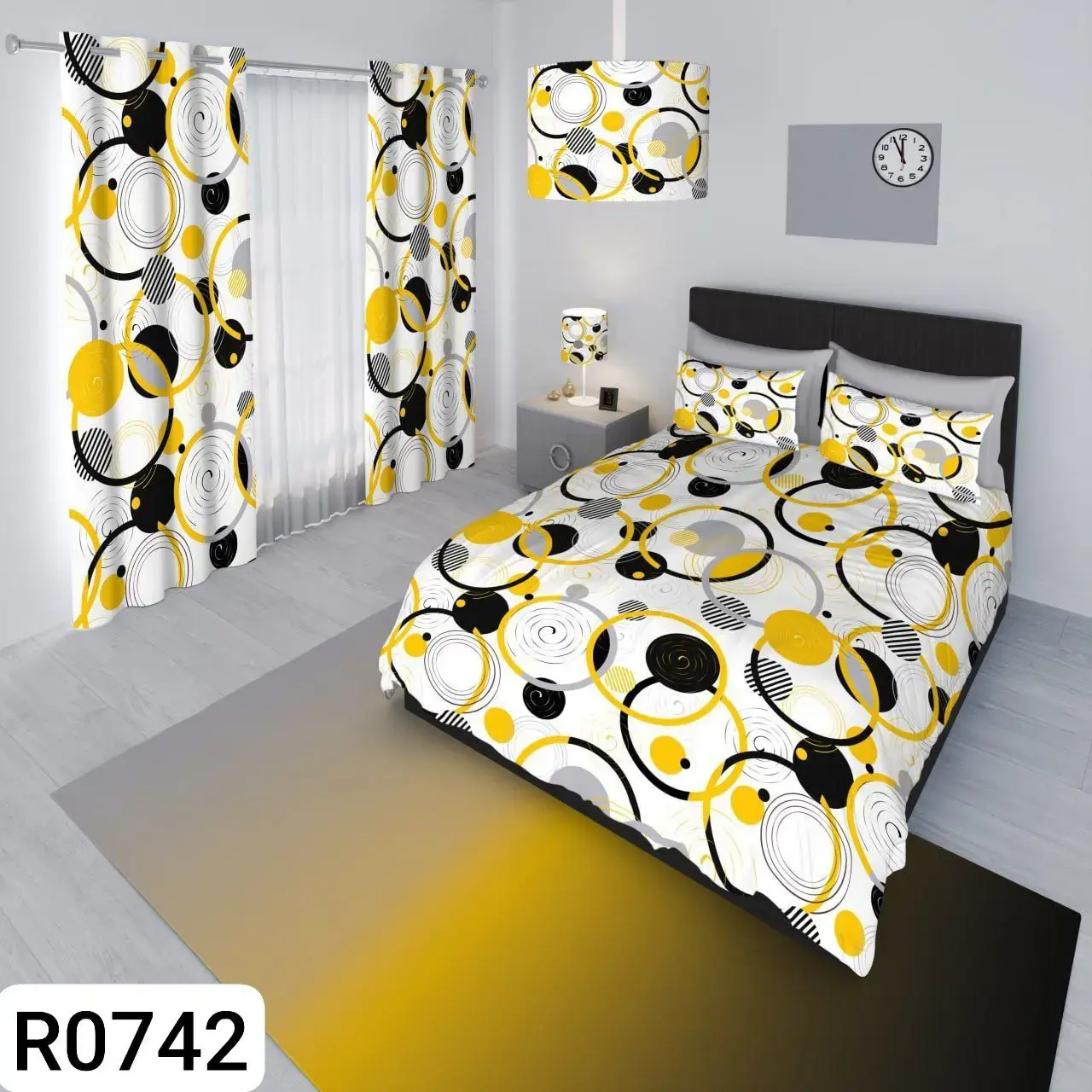 ست رو تختی مدرن کد R0742 - 1