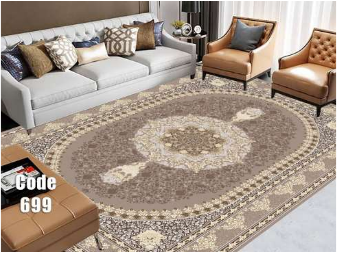  فرشینه ترمزدار و ریشه‌دار مدل «هلیا» – کد C699  - 1