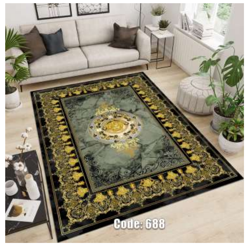 روفرشی کشدار مخمل شانل کد C688 - 1